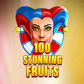 Logo of 100 Stunning Fruits from SYNOT Games at Whamoo Casino