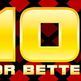 10s or Better slot logo by 1x2gaming at Whamoo Casino