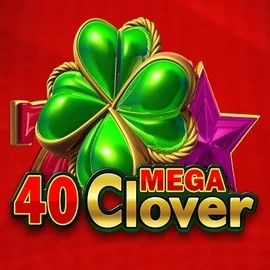 Logo of 40 Mega Clover from Amusnet Interactive at Whamoo Casino