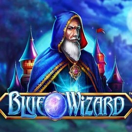 Blue Wizard slot logo by Quickspin at Whamoo CasinoBlue Wizard