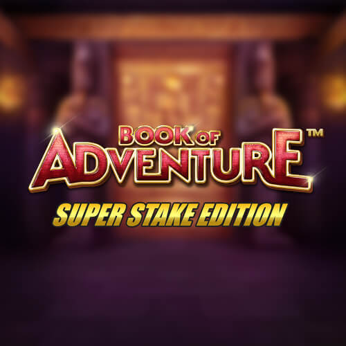 Logo of Book of Adventure Super Stake Edition from Stakelogic at Whamoo Casino
