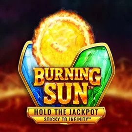 Burning Sun slot logo by Wazdan at Whamoo CasinoBurning Sun