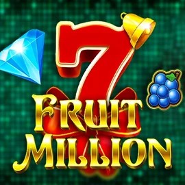 Fruit Million slot logo by BGAMING at Whamoo CasinoFruit Million