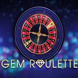 Gem Roulette logo by iSoftBet at Whamoo Casino