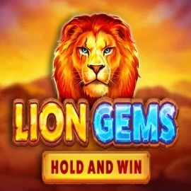 Lion Gems Hold and Win slot logo by Playson at Whamoo CasinoLion Gems Hold and Win
