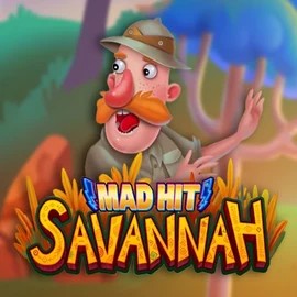 Mad Hit Savannah slot logo by RubyPlay at Whamoo CasinoMad Hit Savannah