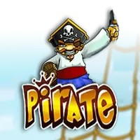 Pirate Slot slot logo by Igrosoft at Whamoo CasinoPirate Slot