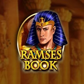 Ramses Book Deluxe slot logo by Gamomat at Whamoo CasinoRamses Book Deluxe