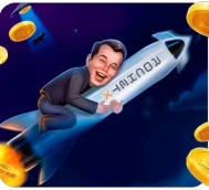 Rocket X slot logo by 1win Games at Whamoo CasinoRocket X