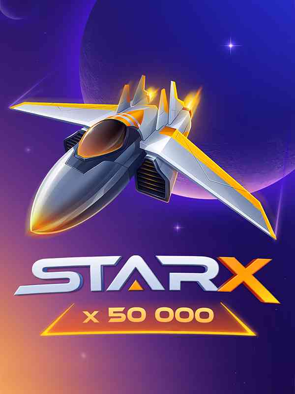 Logo of StarX from 100HP Gaming at Whamoo Casino