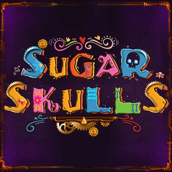 Logo of Sugar Skulls from Booming Games at Whamoo Casino